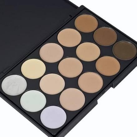 Paleta Base/Corretivo 15 cores