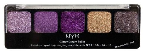 Paleta de sombras Nyx glitter (várias cores)